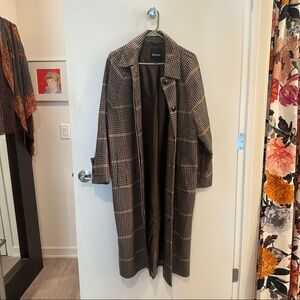 Madewell Houndstooth Coat